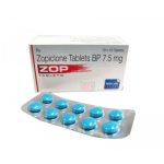 It seems like you might be asking about tags or labels associated with Zopiclone 7.5mg. While there isn't a standardized tagging system for medications, some common tags or terms related to Zopiclone 7.5mg might include: Insomnia: Zopiclone is primarily prescribed for the treatment of insomnia, a sleep disorder characterized by difficulty falling asleep or staying asleep. Sedative-Hypnotic: Zopiclone belongs to the class of drugs known as sedative-hypnotics, which are substances that induce a calming or sleep-inducing effect. Prescription Medication: Zopiclone is a prescription drug, meaning it should be used only under the guidance and supervision of a healthcare professional. Short-Term Use: Zopiclone is typically recommended for short-term use due to the risk of dependence and other potential side effects. Central Nervous System (CNS): Zopiclone affects the central nervous system, specifically the brain, to produce its sleep-inducing effects. Side Effects: Like any medication, Zopiclone may have side effects. Common side effects include drowsiness, dizziness, metallic taste, dry mouth, and headache. Hypnotic Medication: Zopiclone is often referred to as a hypnotic medication because of its ability to induce sleep.
