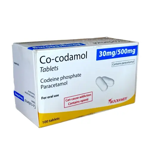 Co-codamol 30/500 codeine paracetamol from EU & UK