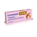 Lorazepam 2.5mg from UK & EU
