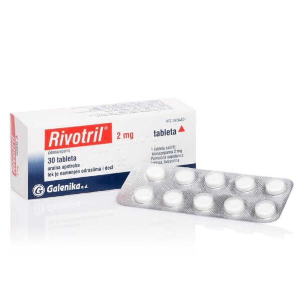 Buy Clonazepam Rivotril 2mg Online | Free Shipping from EU