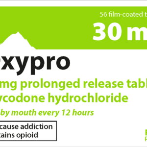 Buy Oxypro 30mg Online for Effective Pain Relief from UK