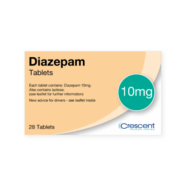 Buy Diazepam Bensedine 10mg Crescent UK